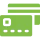 A pixelated icon depicting a light green square with tiny white and darker green accents.