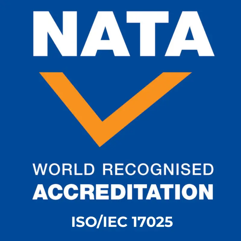 NATA Accredited Logo